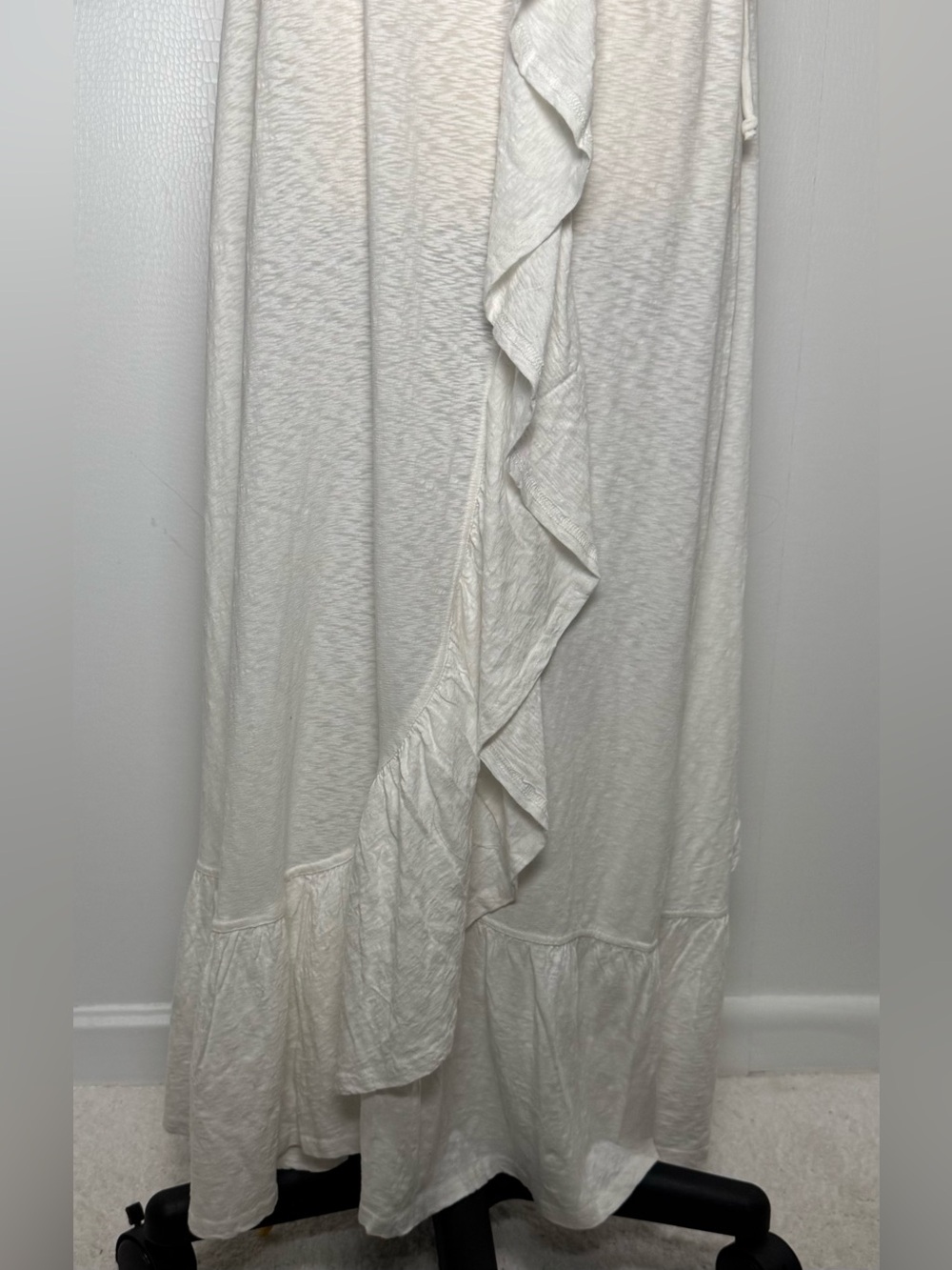FP Beach Elisa White Maxi Dress S Beach Bridal Honeymoon Resort - Picture 4 of 12